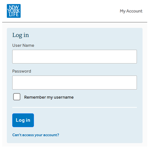 NYL Online Account Login